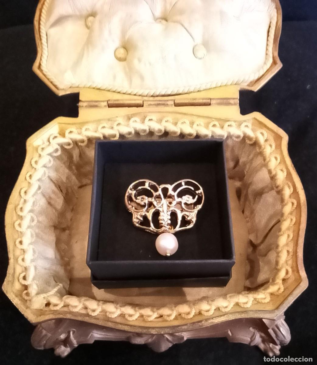 Joyeria: Antiguo Broche con Perla - Foto 1