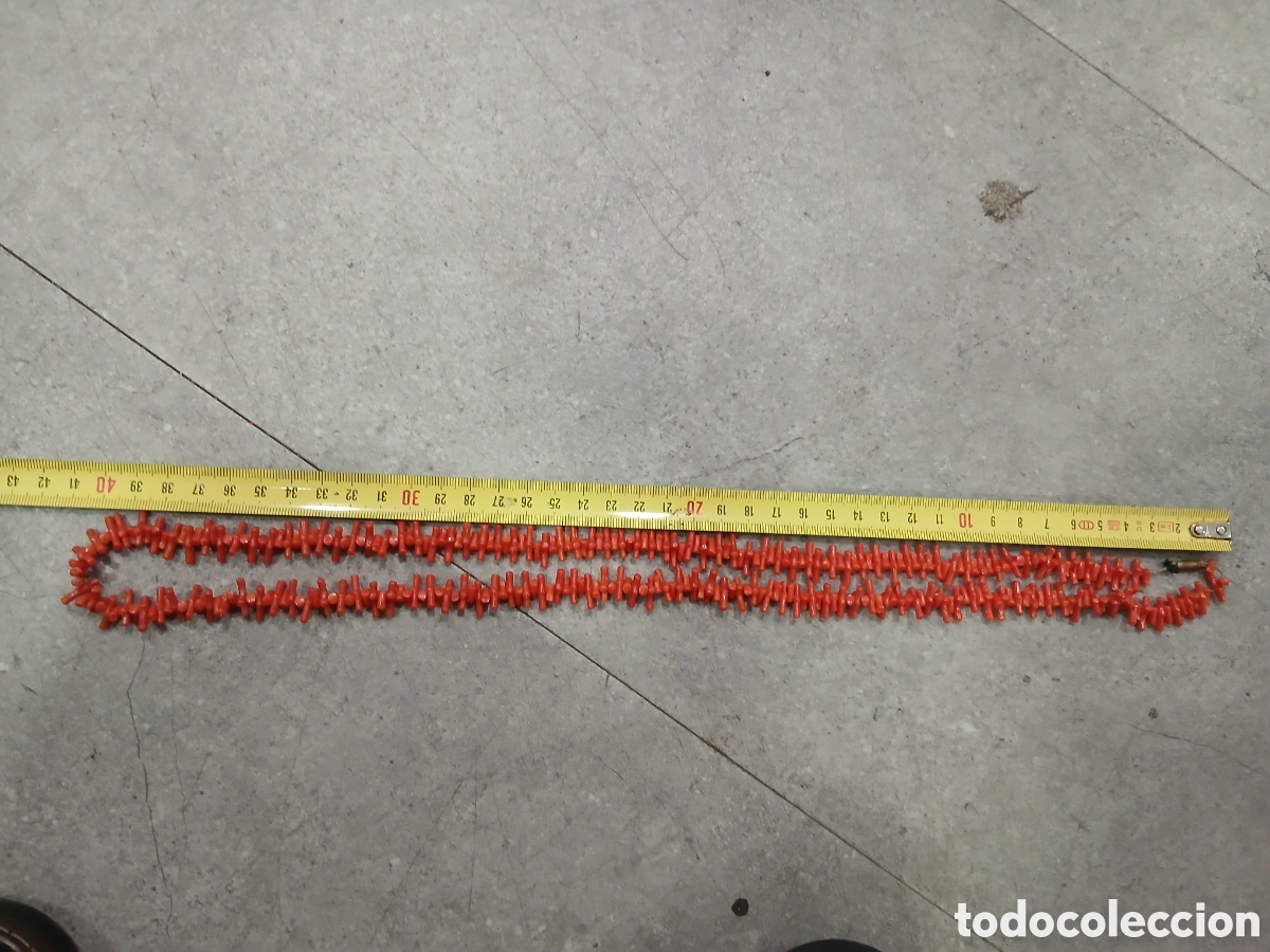 Joyeria: Collar imitaci&oacute;n coral. (L95) - Foto 3