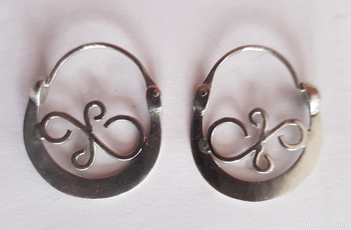 Joyeria: Argollas Canarias en plata de Ley 925 mm. - Foto 1
