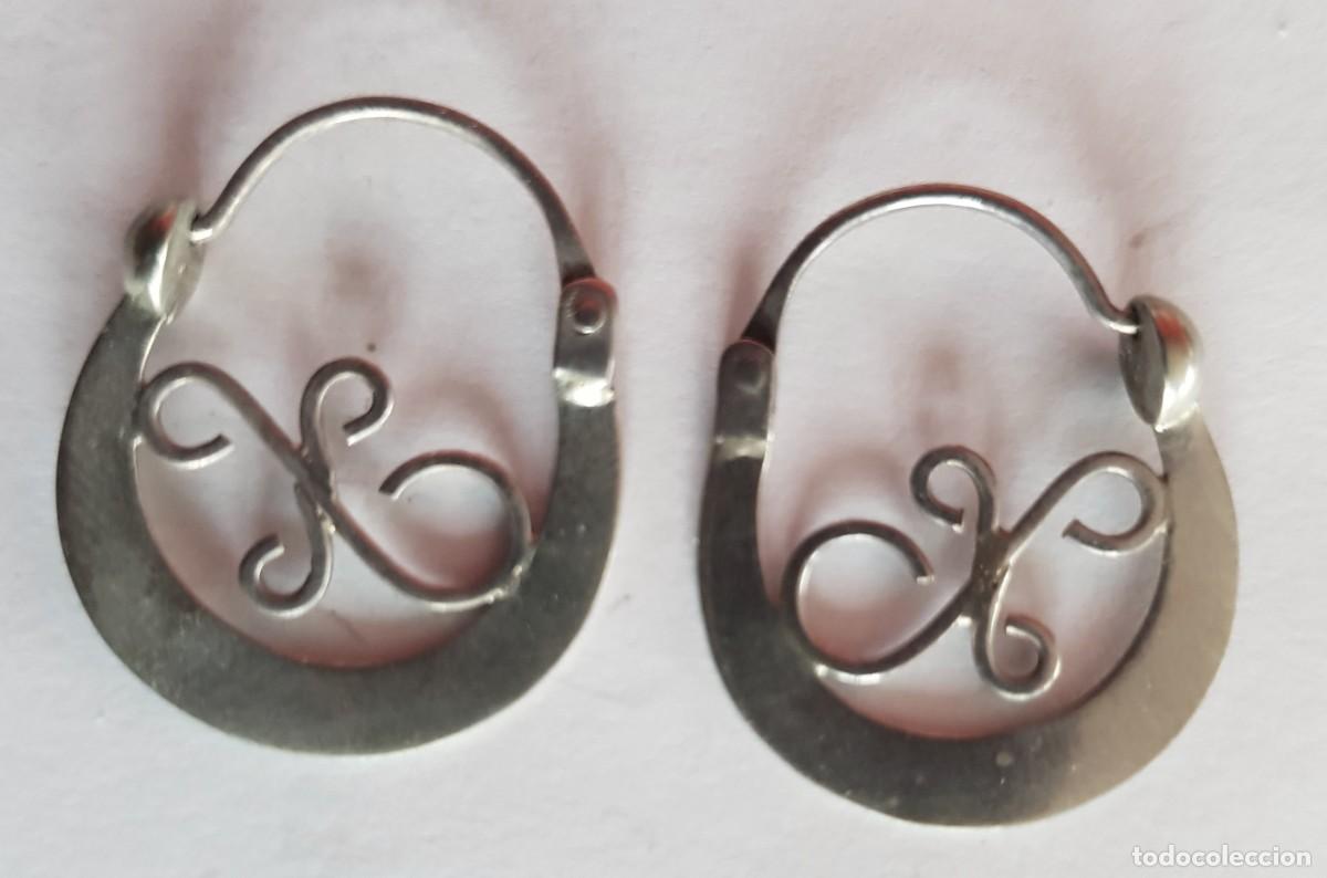 Joyeria: Argollas Canarias en plata de Ley 925 mm. - Foto 1