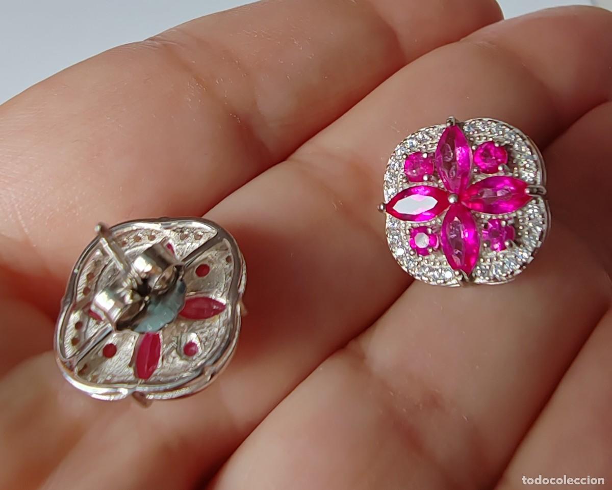 Joyeria: Pendientes con Topacios Naturales y Circonitas - Foto 4