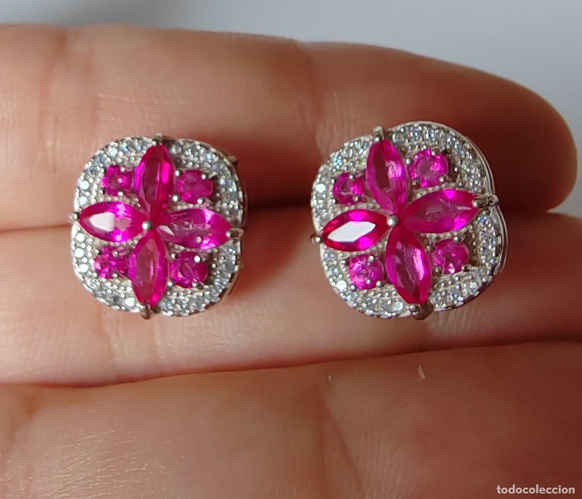Joyeria: Pendientes con Topacios Naturales y Circonitas - Foto 5