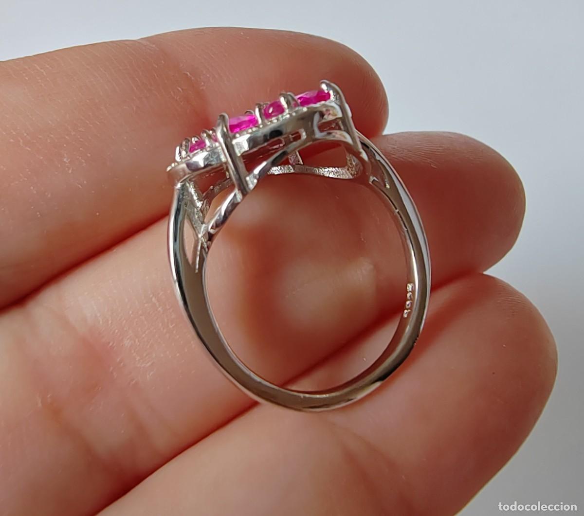 Joyeria: Anillo con Topacios Naturales y Circonitas - Foto 4