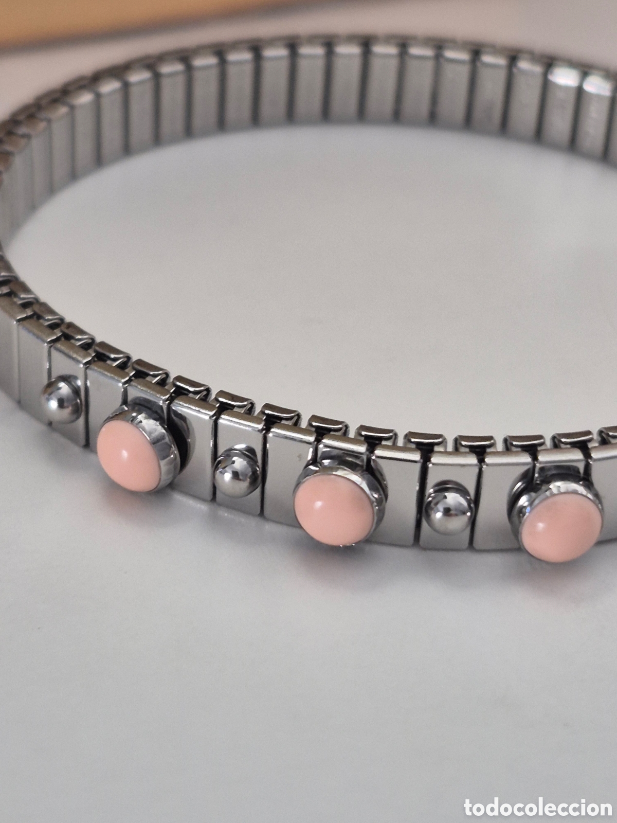 Joyeria: ESPECTACULAR BRAZALETE DE ACERO. REF S6 MARCAS NOMINATION - Foto 2