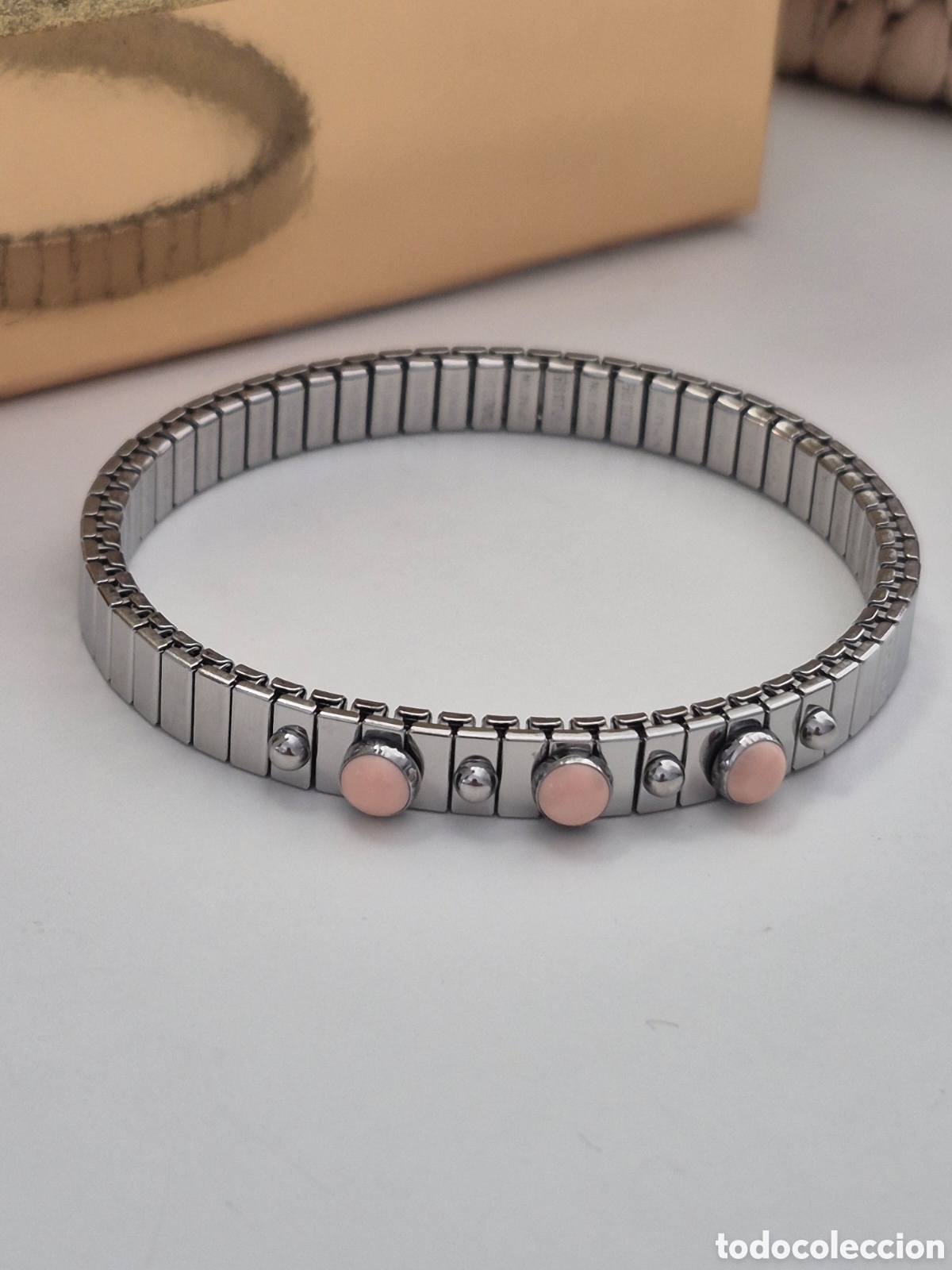 Joyeria: ESPECTACULAR BRAZALETE DE ACERO. REF S6 MARCAS NOMINATION - Foto 3