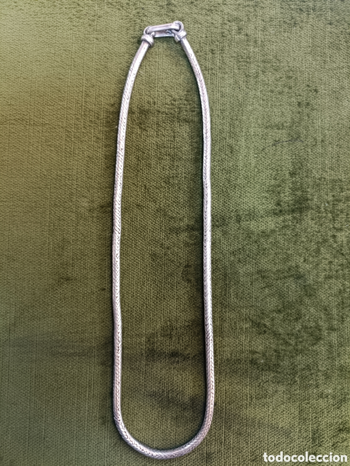 Joyeria: CORD&Oacute;N CADENA SERPIENTE ELABORADO EN PLATA. - Foto 1