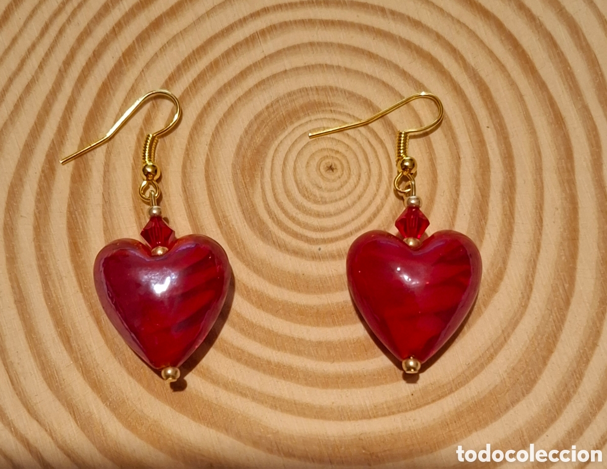 Joyeria: Pendientes de coraz&oacute;n - Foto 2