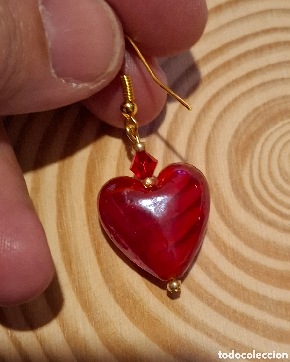 Joyeria: Pendientes de coraz&oacute;n - Foto 4