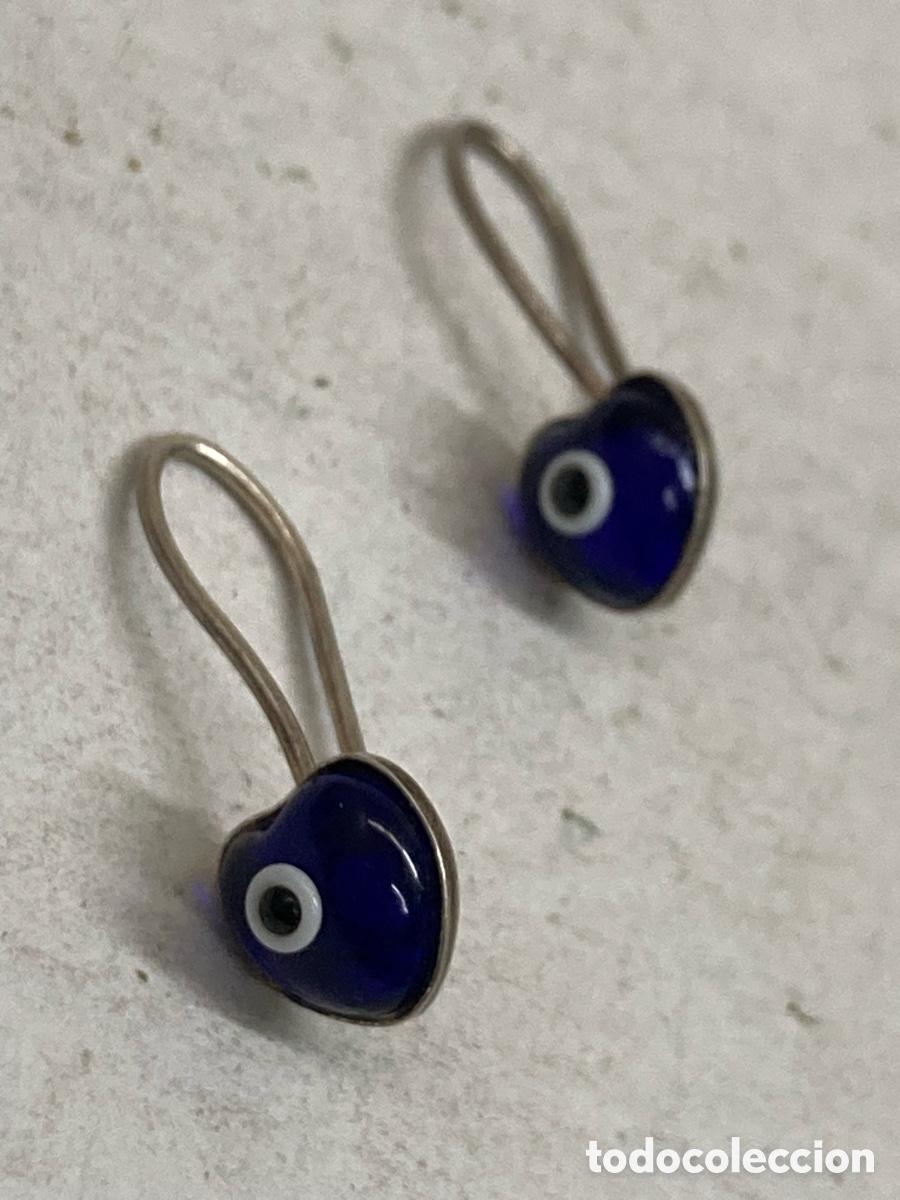 Joyeria: Pendientes de plata y cristal murano P361 - Foto 1