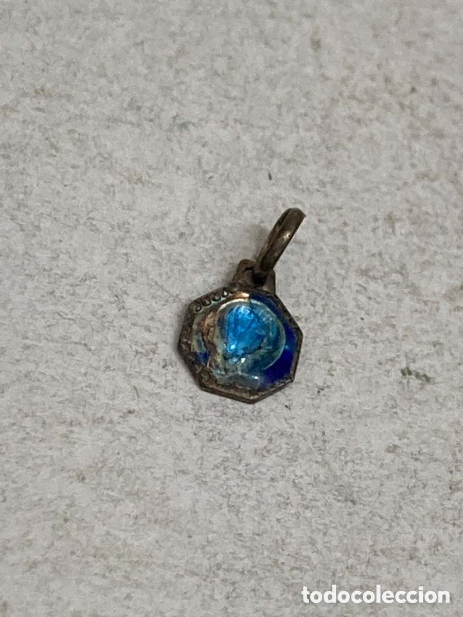 Joyeria: Medalla de plata religiosa C498 - Foto 1