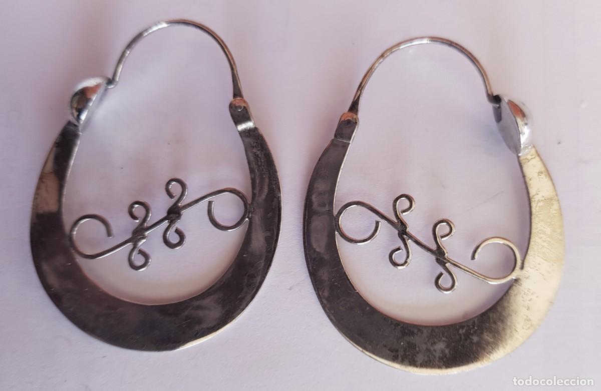 Joyeria: Argollas Canarias en plata de Ley 925 mm. - Foto 1