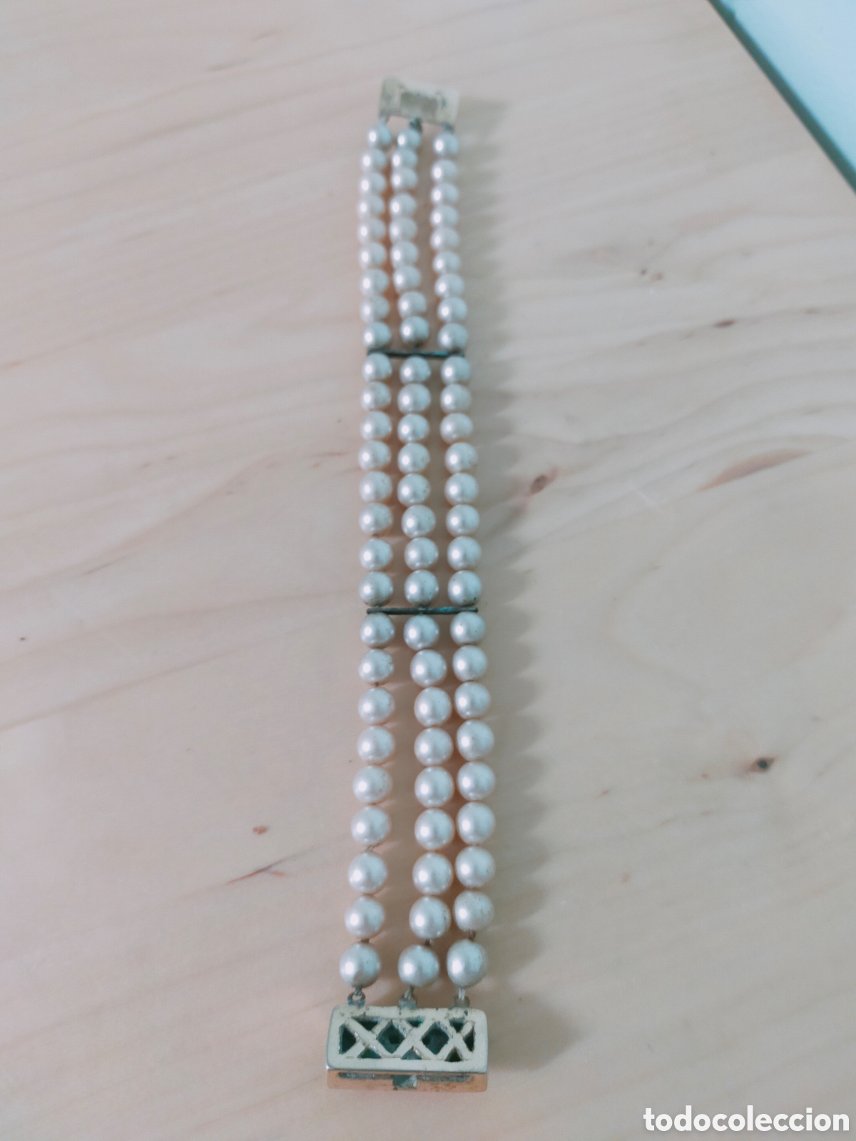Joyeria: Pulsera antigua de perlas - Foto 2
