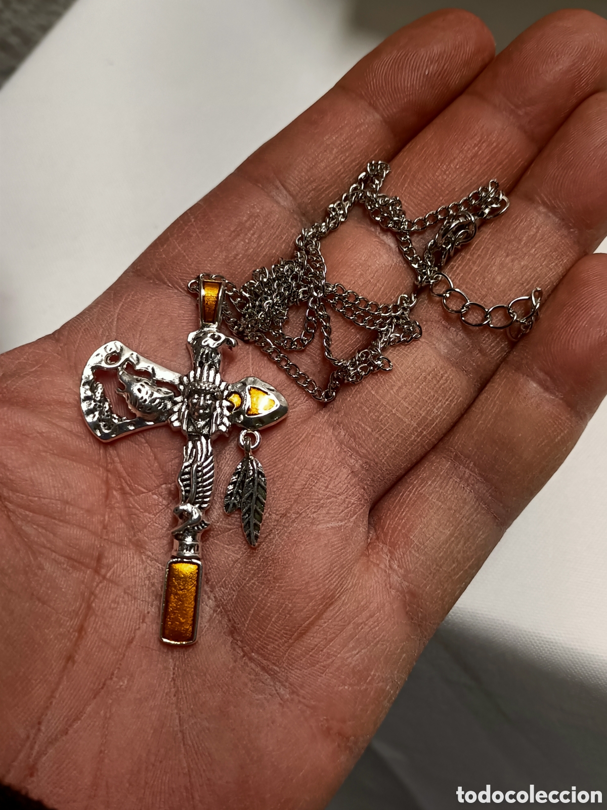 Joyeria: Cadena y Colgante Acero - Foto 4