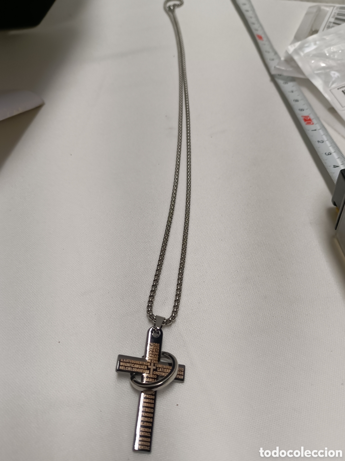 Joyeria: Cadena Colgante y Aro, Acero - Foto 5