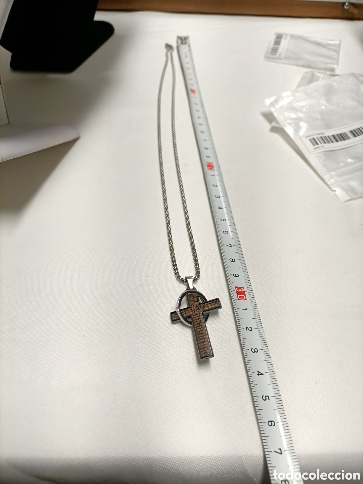 Joyeria: Cadena Colgante y Aro, Acero - Foto 6