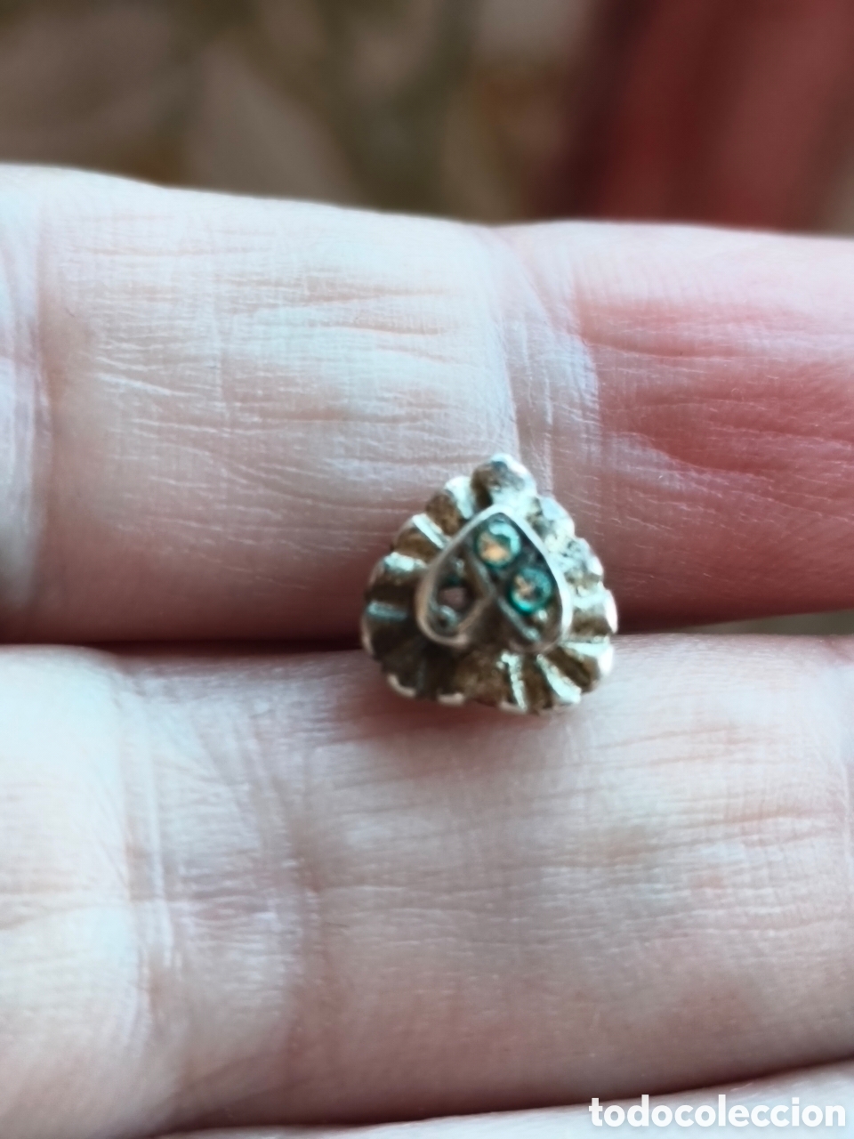 Joyeria: Antiguos pendientes de plata en forma de coraz&oacute;n con peque&ntilde;os cristales - Foto 9