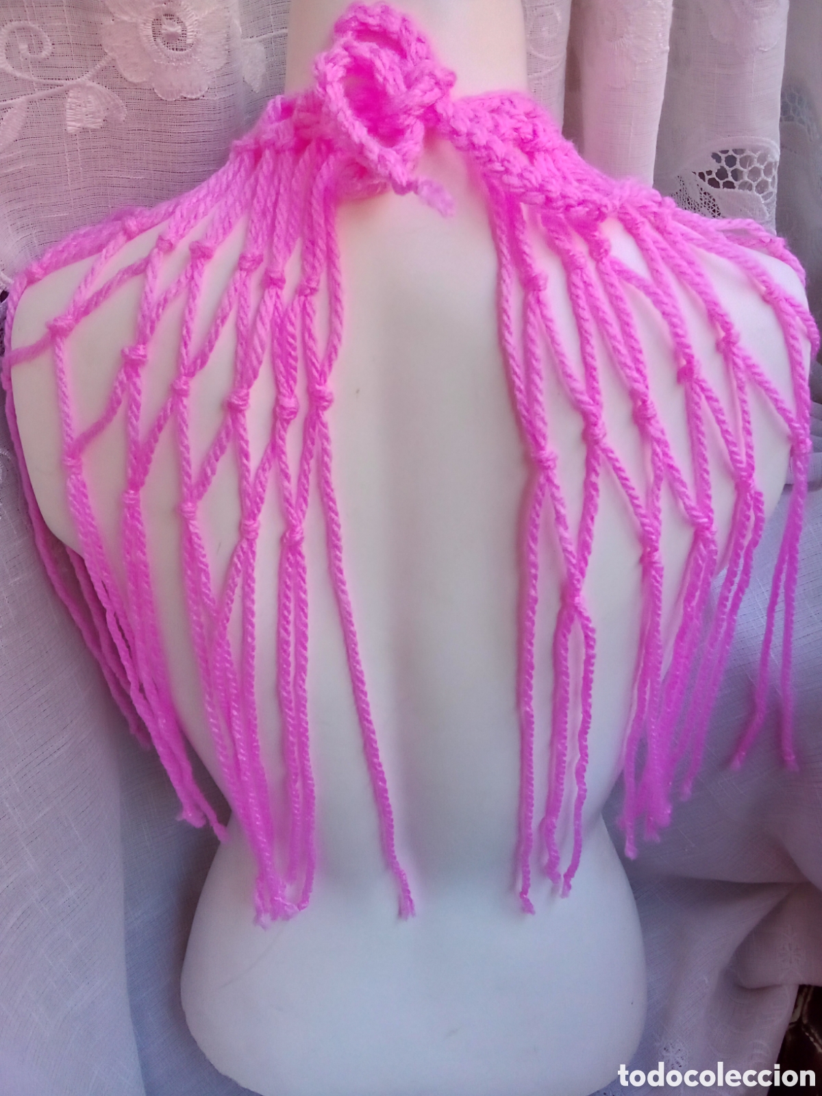 Joyeria: Halter collar maya macram&eacute; - Foto 2