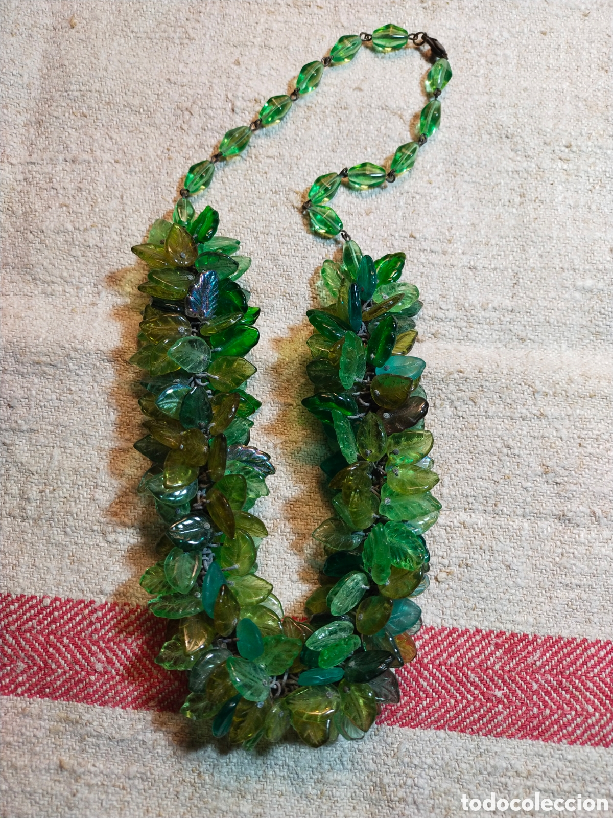 Joyeria: Antiguo collar de cristal de murano - Foto 5