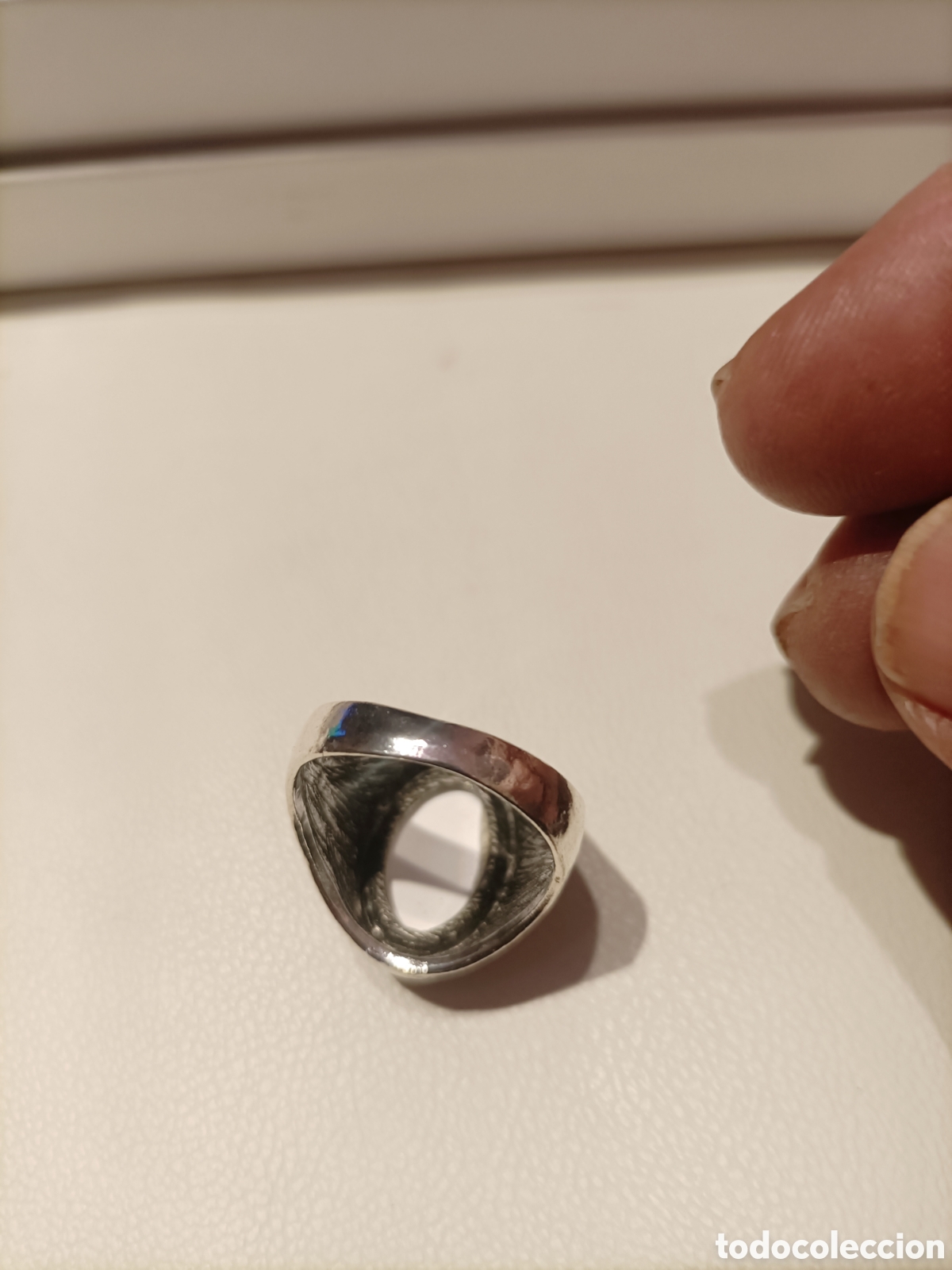 Joyeria: Anillo Acero Tallado,Tipo Sello - Foto 6