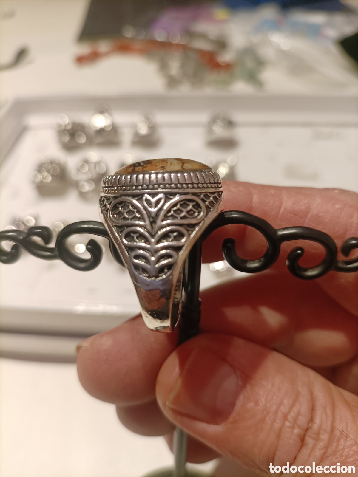 Joyeria: Anillo Acero Tallado,Tipo Sello - Foto 7