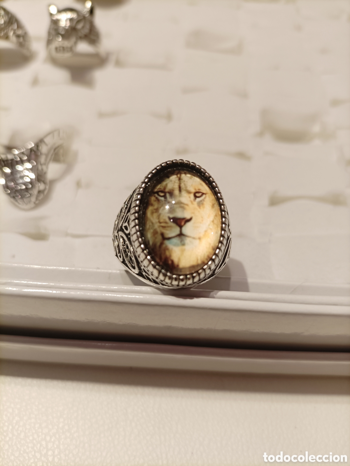 Joyeria: Anillo Acero Tallado,Tipo Sello - Foto 1