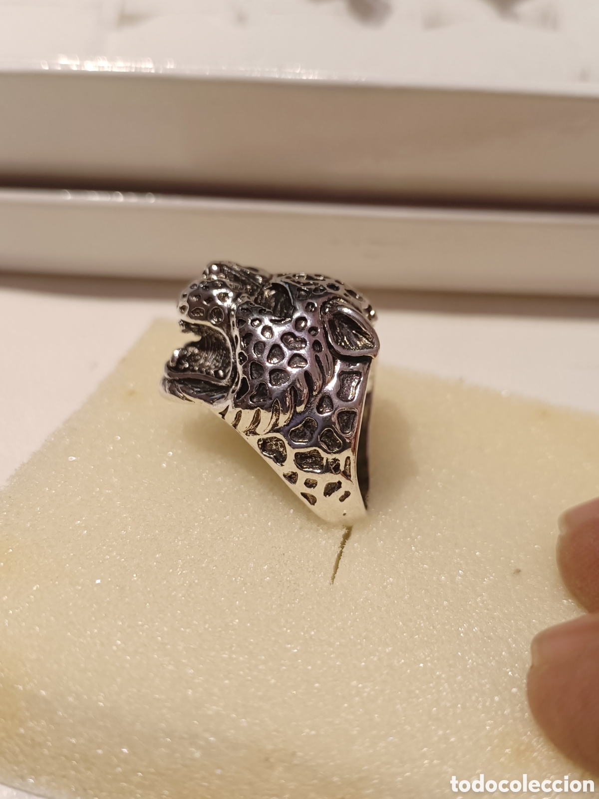 Joyeria: Anillo Acero Tallado,Tipo Sello - Foto 4
