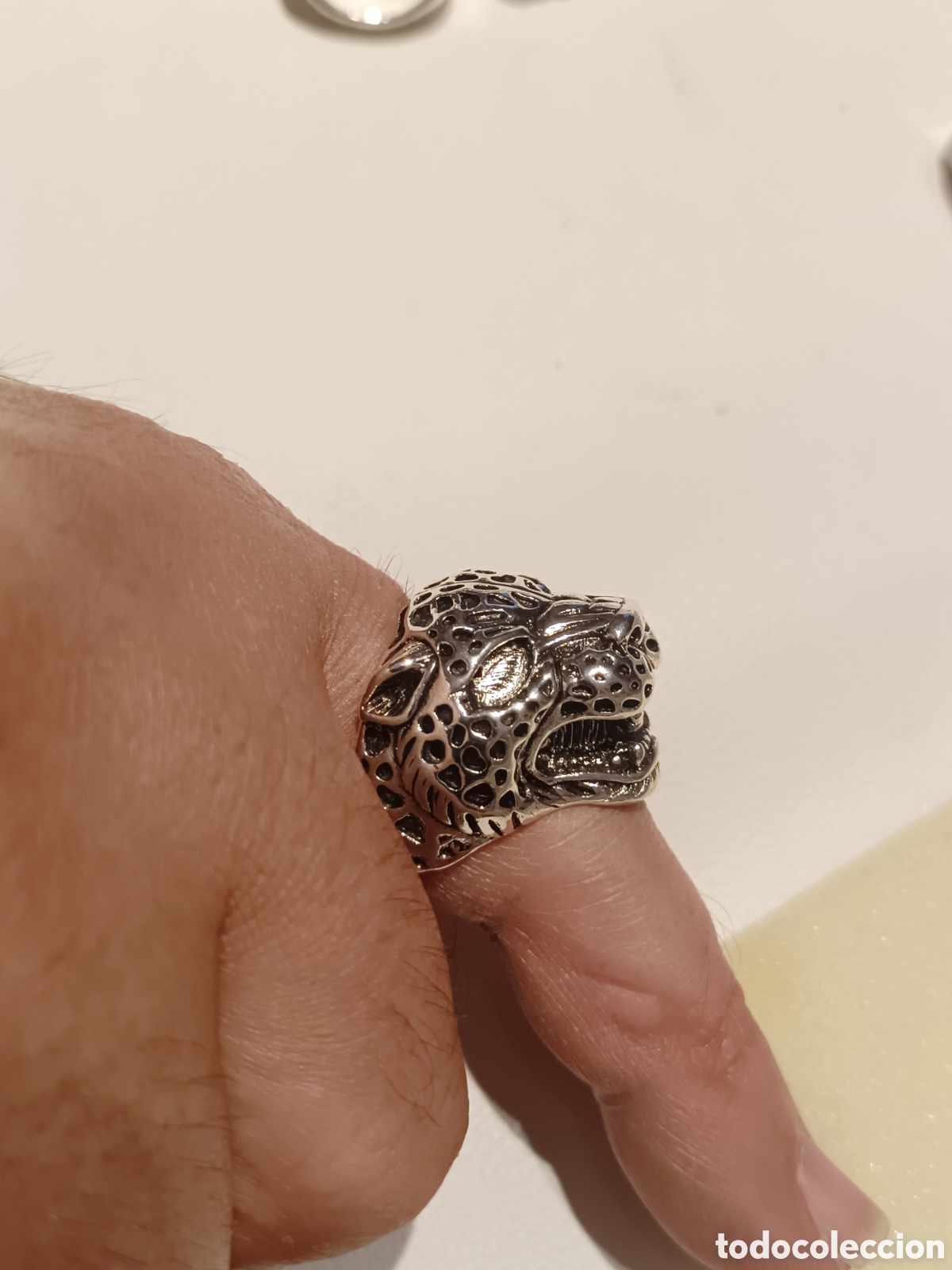 Joyeria: Anillo Acero Tallado,Tipo Sello - Foto 9