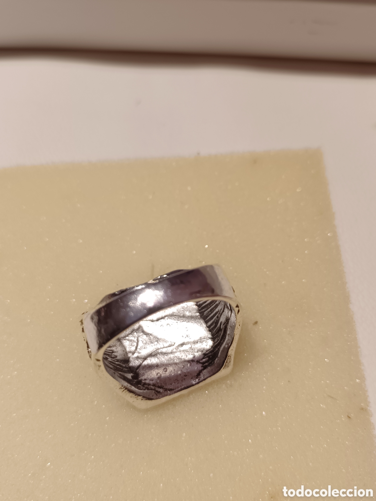 Joyeria: Anillo Acero Tallado Tipo Sello - Foto 4