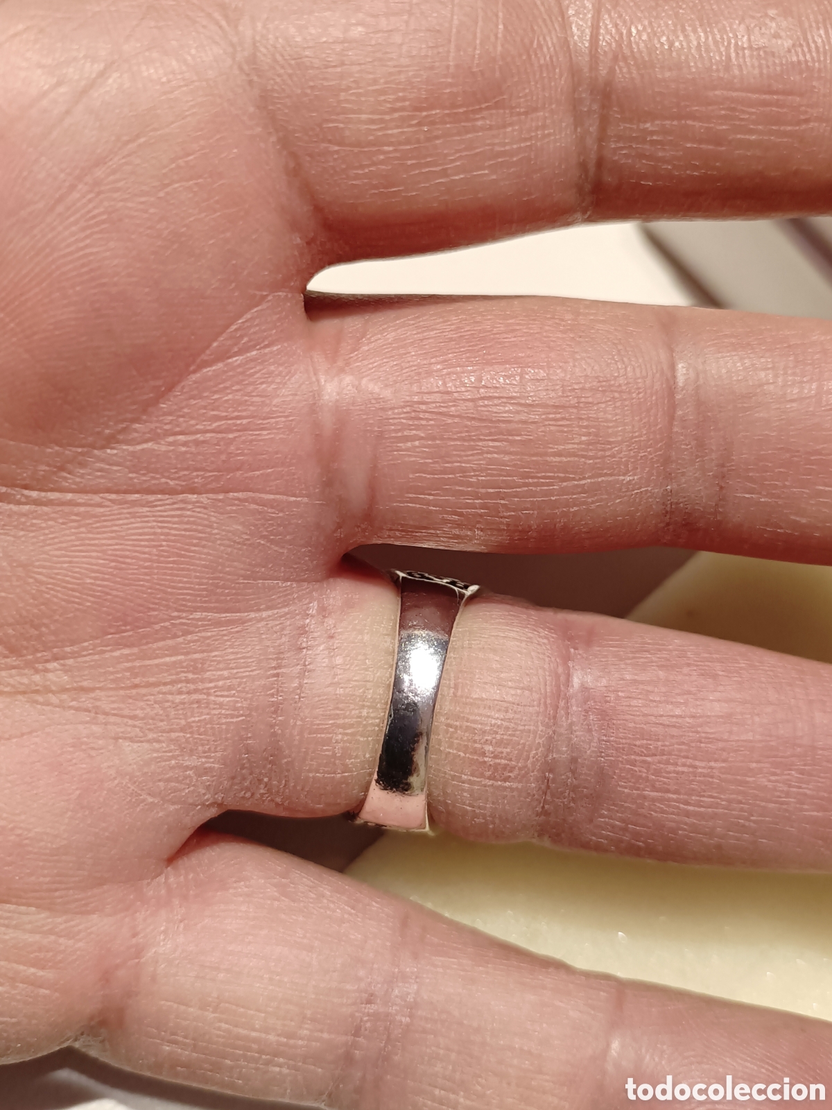 Joyeria: Anillo Acero Tallado Tipo Sello - Foto 6