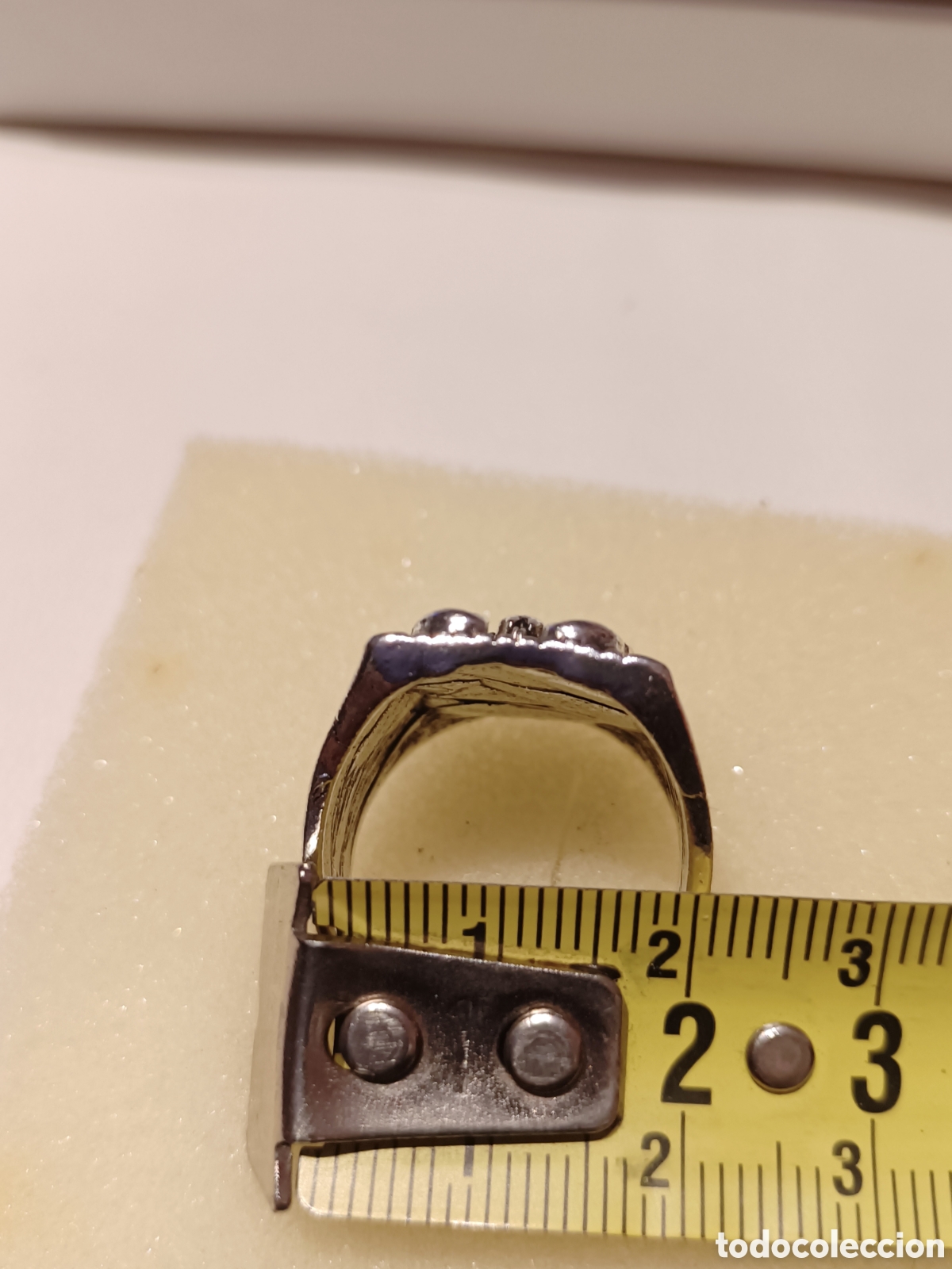Joyeria: Anillo Acero Tallado Tipo Sello - Foto 7