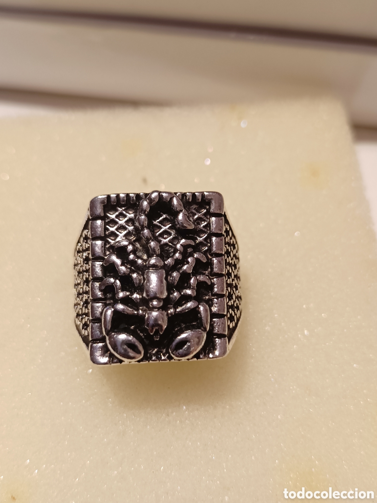 Joyeria: Anillo Acero Tallado Tipo Sello - Foto 1