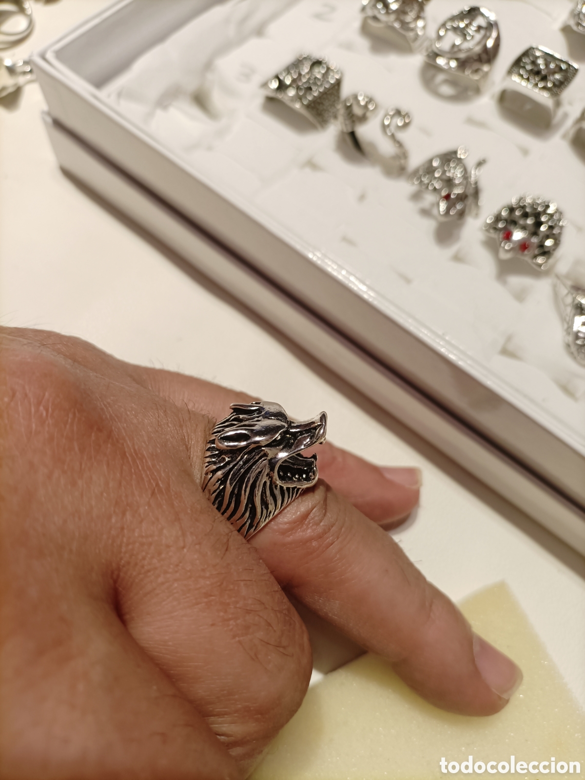Joyeria: Anillo Acero Tallado - Foto 7