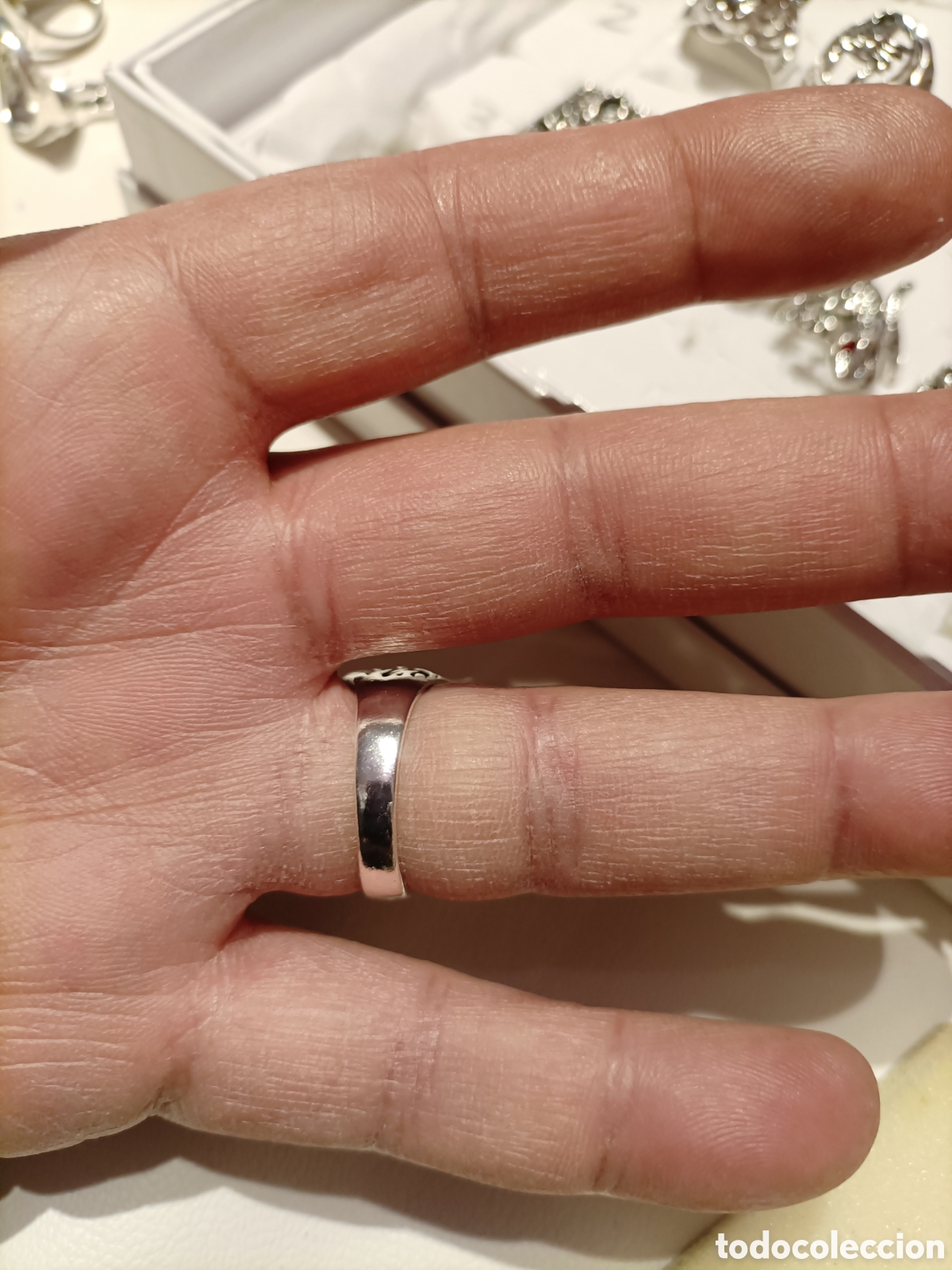 Joyeria: Anillo Acero Tallado - Foto 8