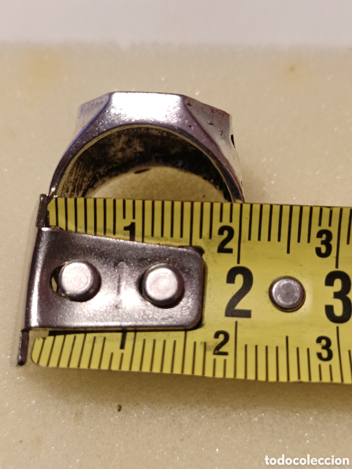 Joyeria: Anillo Acero Tallado Tipo Sello - Foto 8