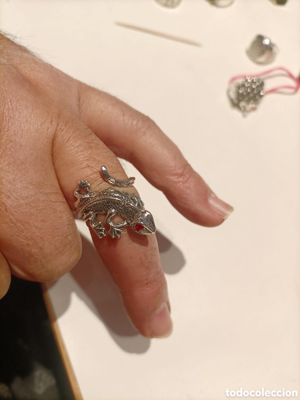 Joyeria: Anillo Acero Tallado - Foto 7