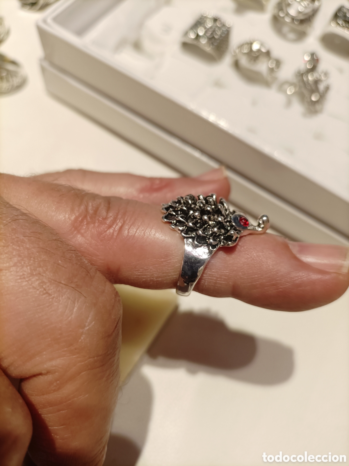 Joyeria: Anillo Acero Tallado - Foto 8