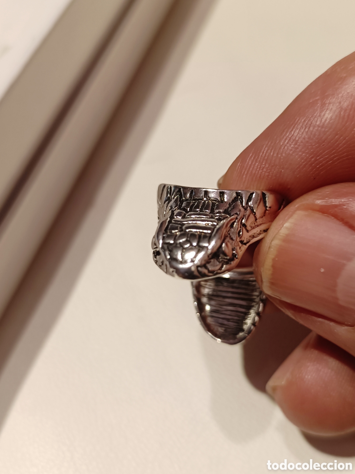 Joyeria: Anillo Acero Tallado - Foto 3