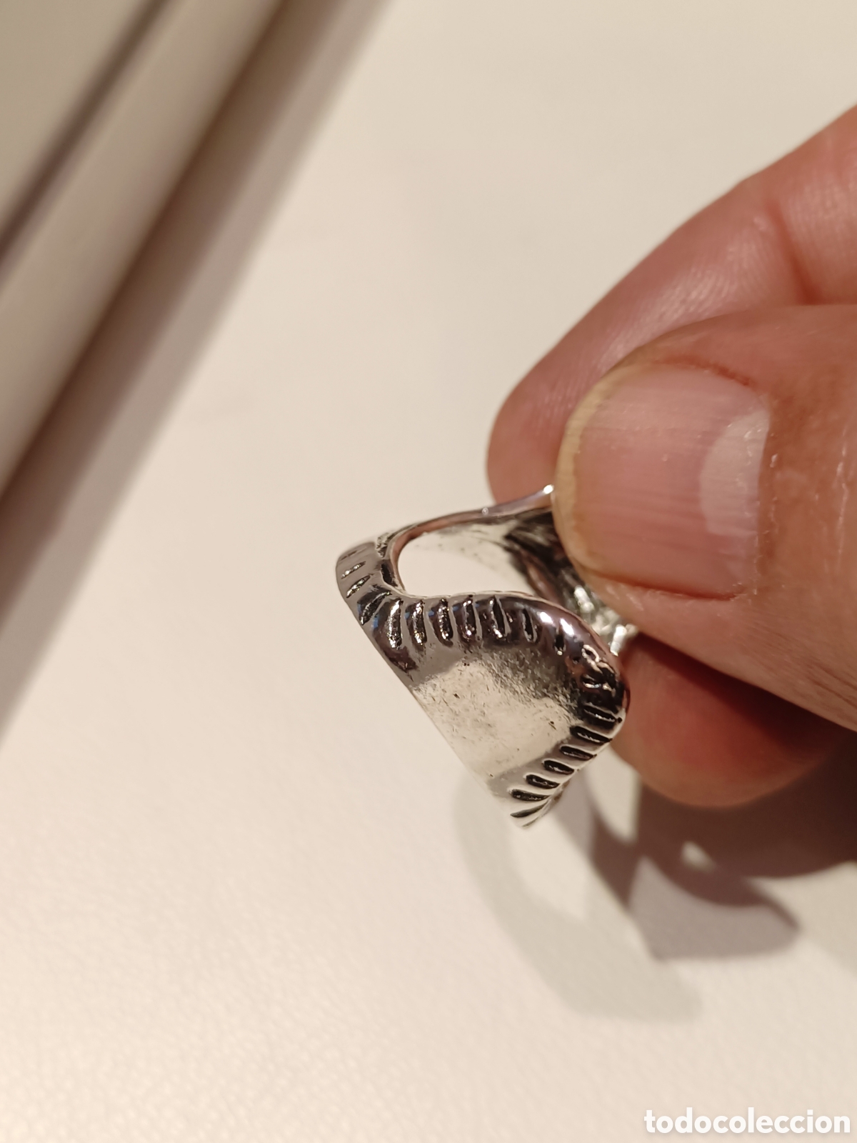 Joyeria: Anillo Acero Tallado - Foto 6