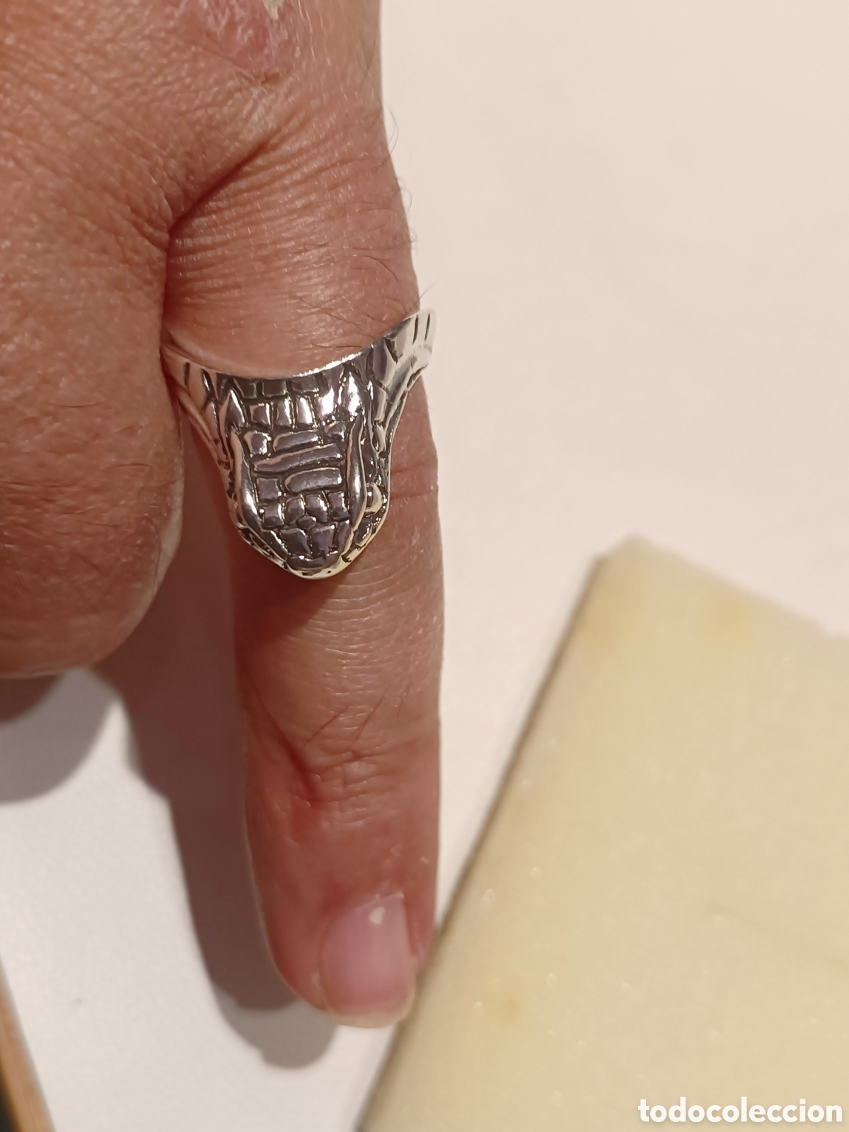 Joyeria: Anillo Acero Tallado - Foto 8