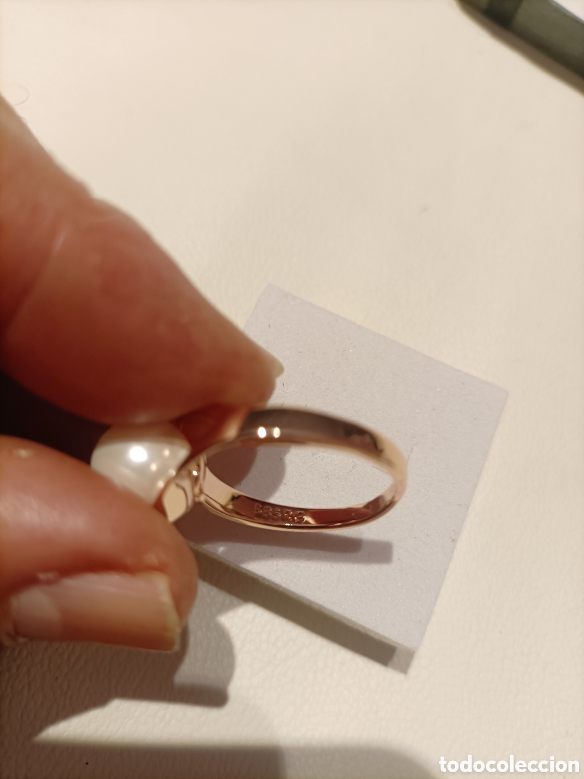 Joyeria: Anillo Ba&ntilde;o de Oro,Con Sello en Aro - Foto 7