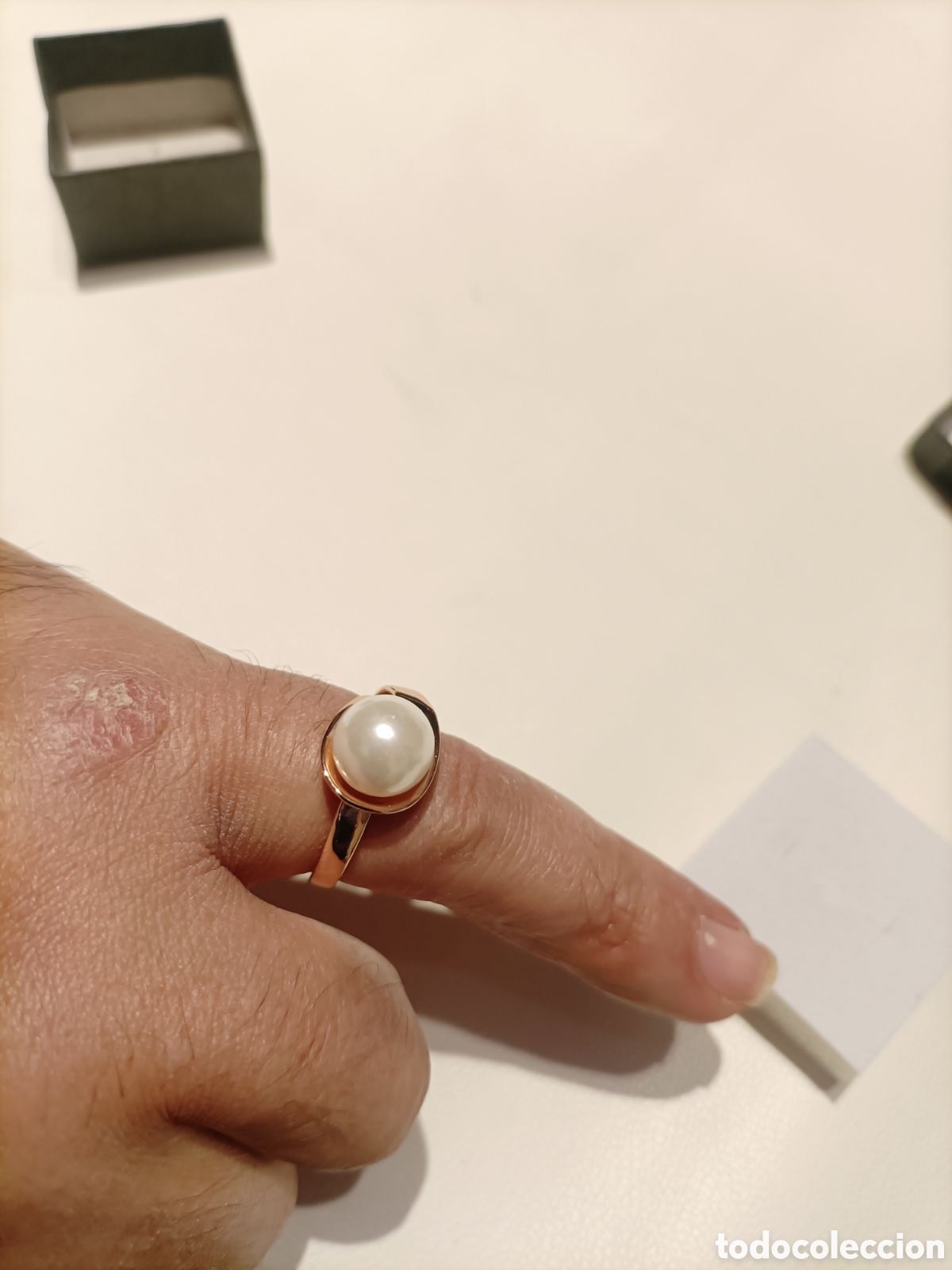 Joyeria: Anillo Ba&ntilde;o de Oro,Con Sello en Aro - Foto 8