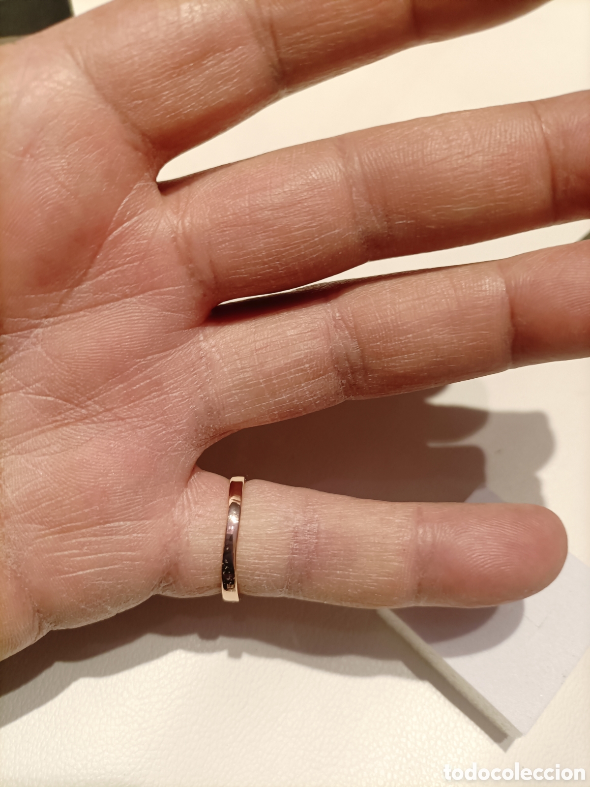 Joyeria: Anillo Ba&ntilde;o de Oro,Con Sello en Aro - Foto 9