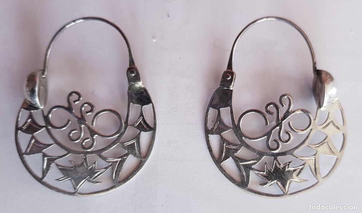 Joyeria: Argollas Canarias en plata de Ley 925 mm. - Foto 1