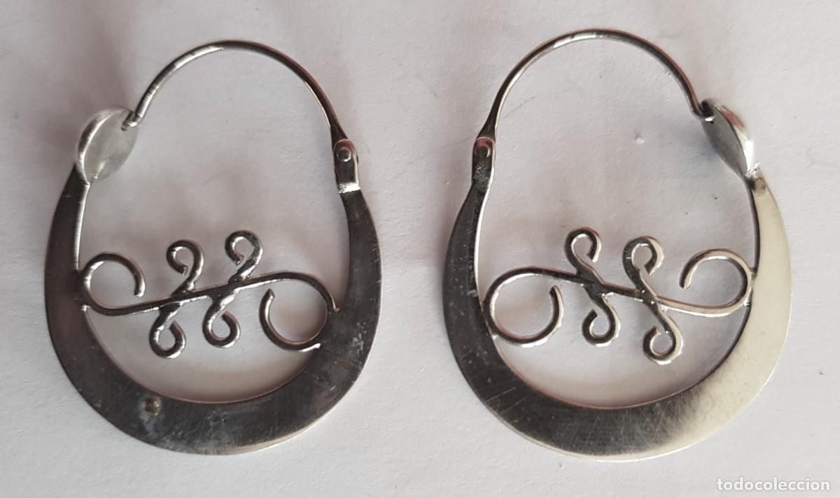Joyeria: Argollas Canarias en plata de Ley 925 mm. - Foto 1