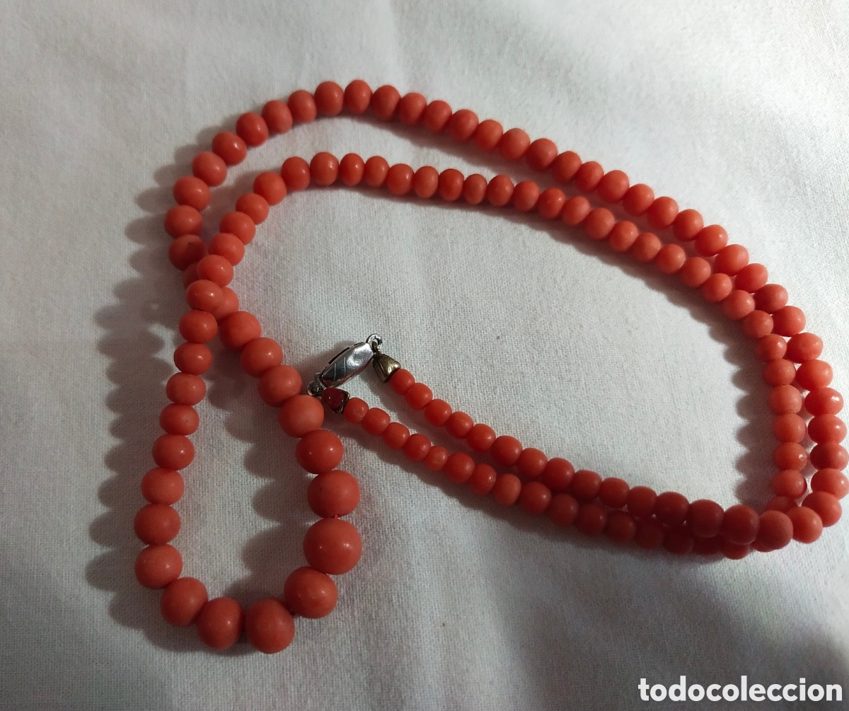 Joyeria: Antiguo collar de coral - Foto 4