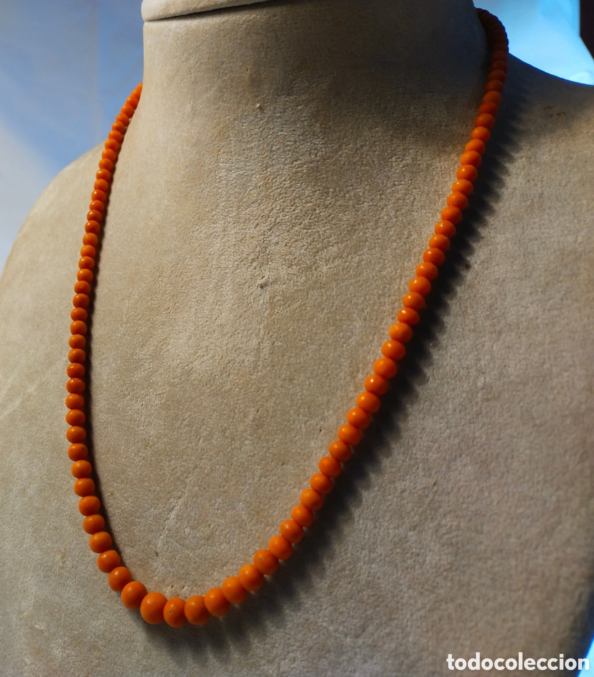 Joyeria: Antiguo collar de coral - Foto 1