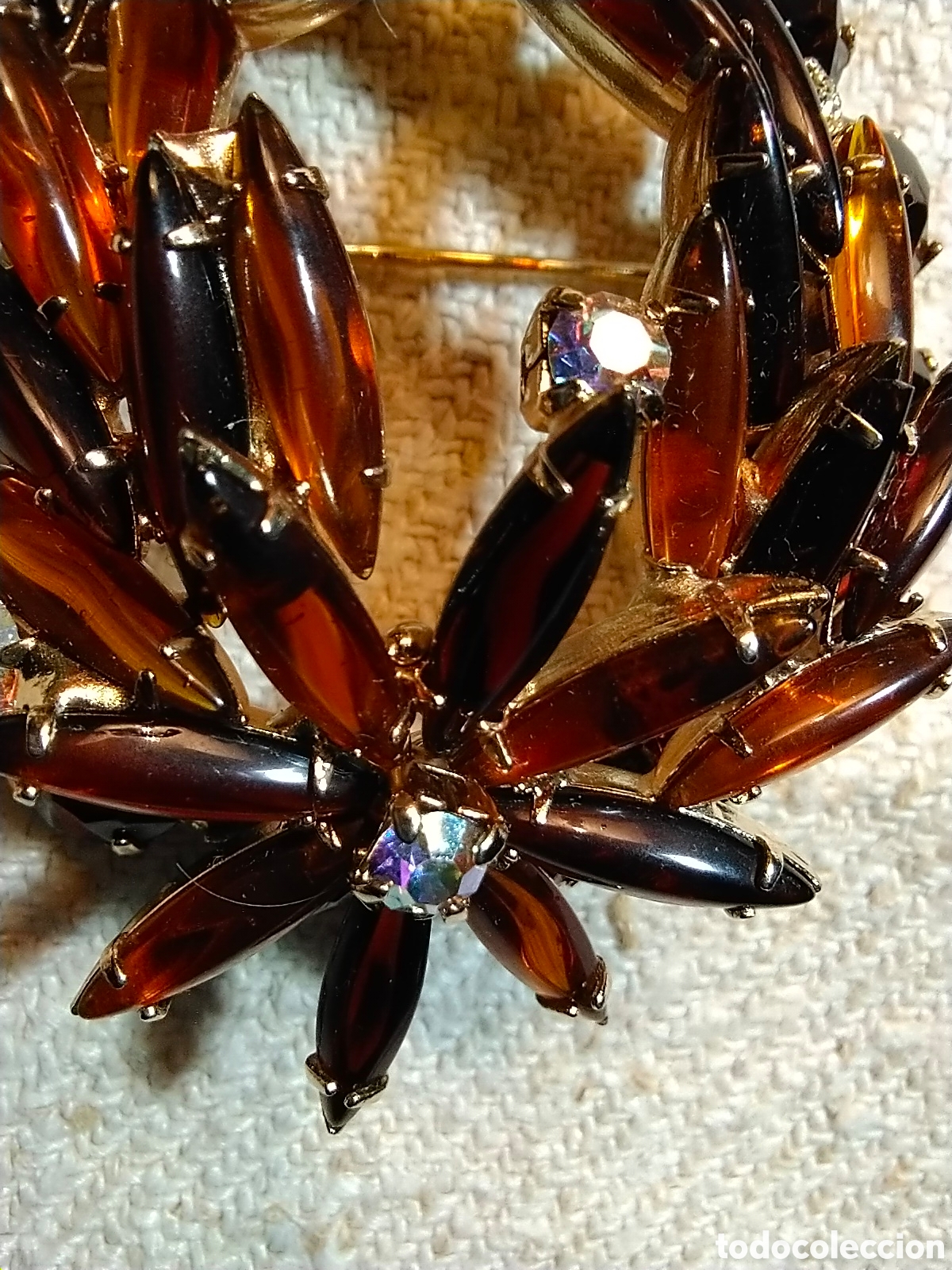 Joyeria: Antiguo broche -bisuteria - Foto 3