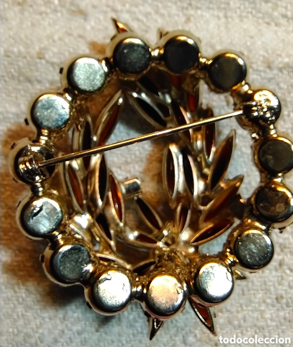 Joyeria: Antiguo broche -bisuteria - Foto 5
