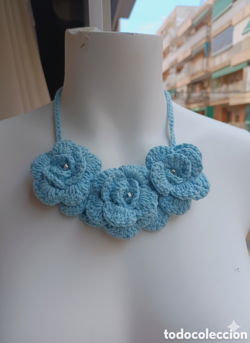 Joyeria: Collar ajustable tejido a mano - Foto 2