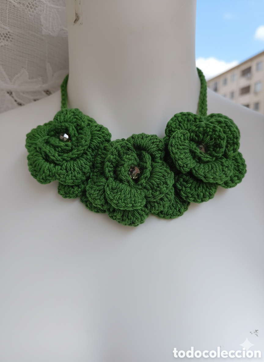Joyeria: Collar tejido ajustable - Foto 2